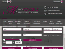 Tablet Screenshot of m-immoconseils.com